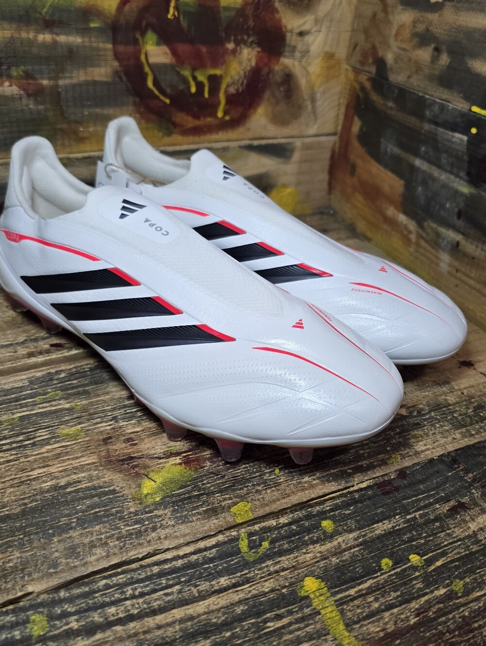 New Adidas Copa Pure 4 Elite Laceless FG Size 9.5 Men Soccer Cleats JS4208 - Picture 3 of 8